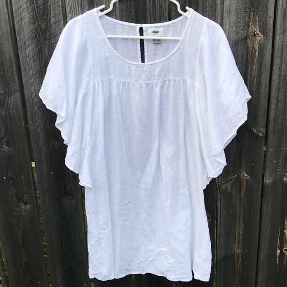 Old Navy Dresses & Skirts - Old Navy White Frock/Shift Dress